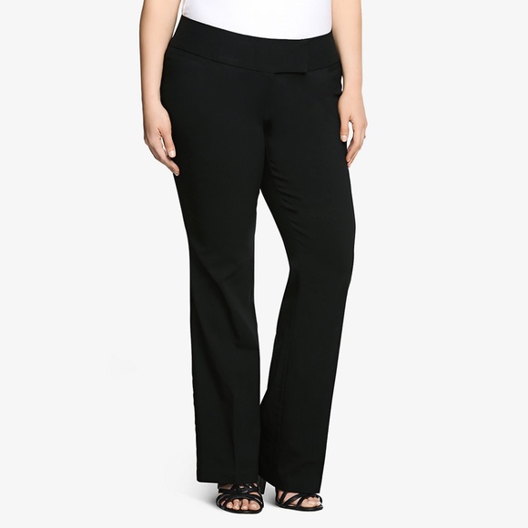 Torrid Black Relaxed Trouser Pant - Picture 1 of 7